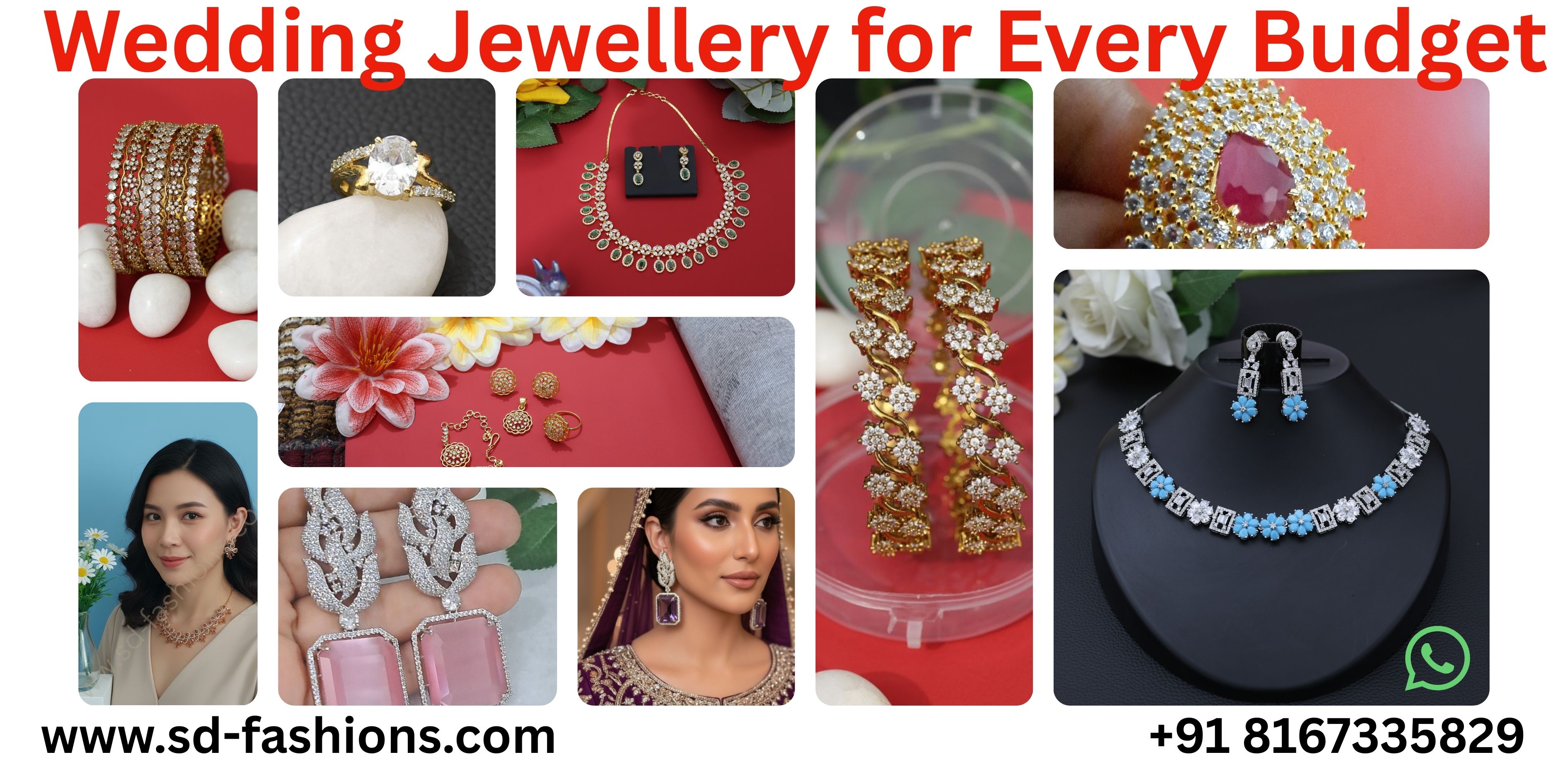 Wedding Jewellery for Every Budget: AD & CZ Looks from ₹500 to ₹20,000