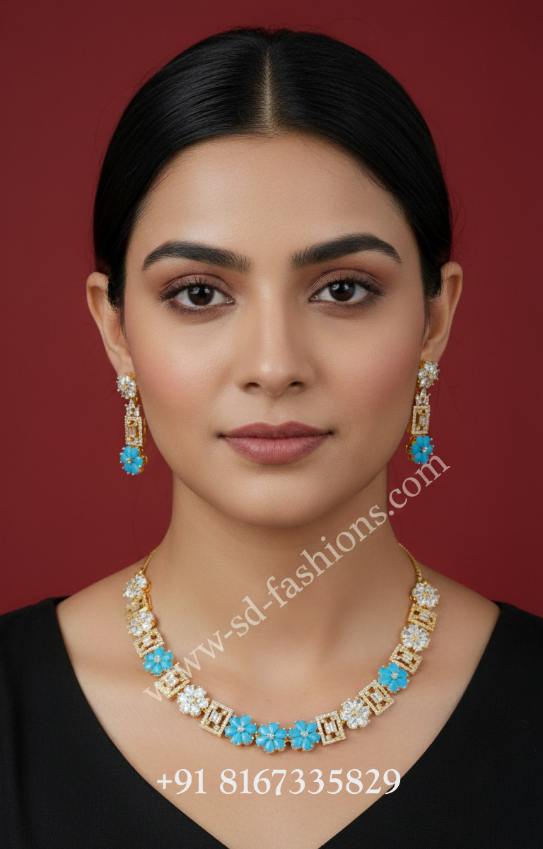 Women American diamond necklace under $25