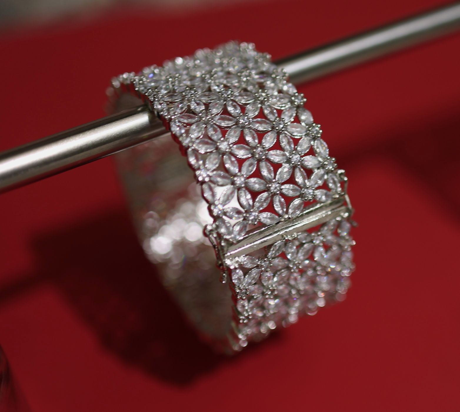 Bangles Wholesale of AD | CZ in floral look