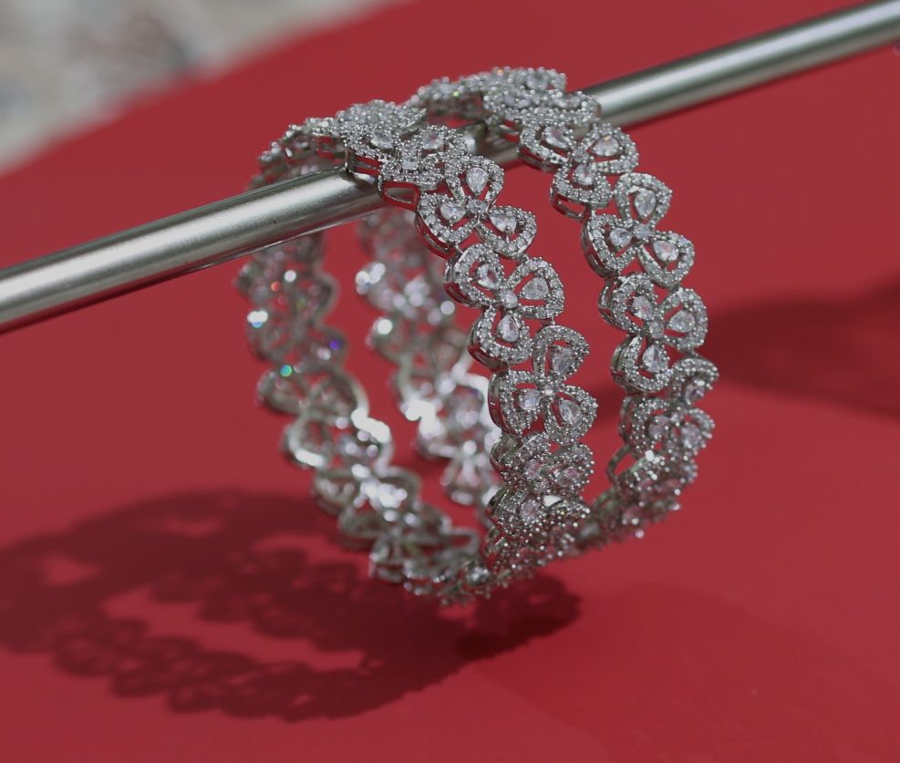 cubic zircon bangles online
