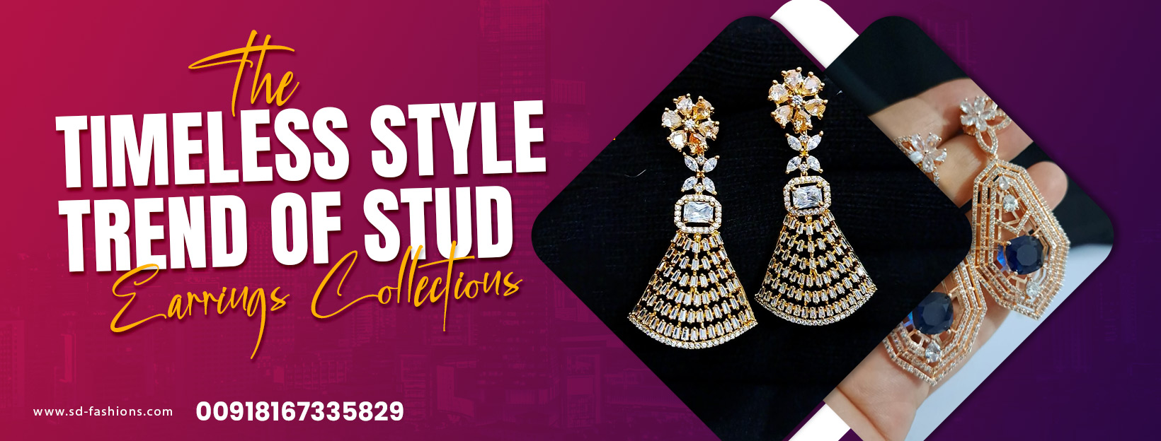 The Timeless Style Trend of Stud Earrings Collections